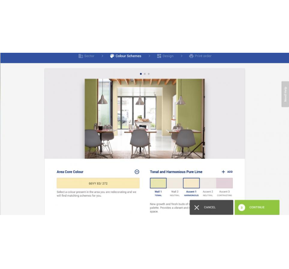 Create superb mood boards with our free online Colour Schemer tool